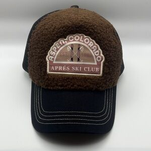 Anthropologie Ski Aspen Trucker Hat
